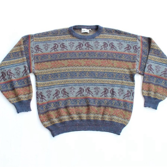 Vintage Sweater Sz M - Picture 2 of 3